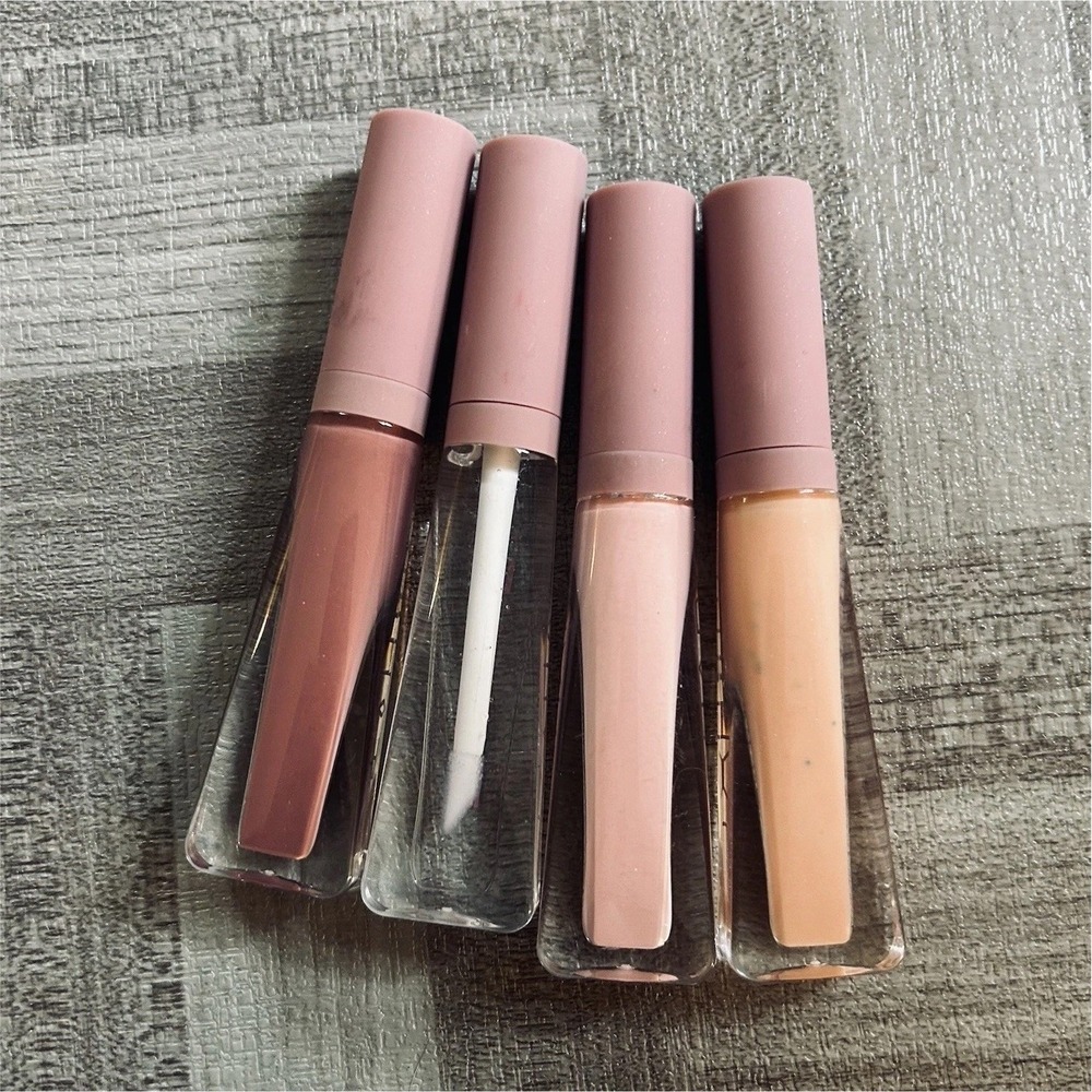 Tahari Liquid Lip Gloss Set, 4-Piece Assorted Multicolor Shades